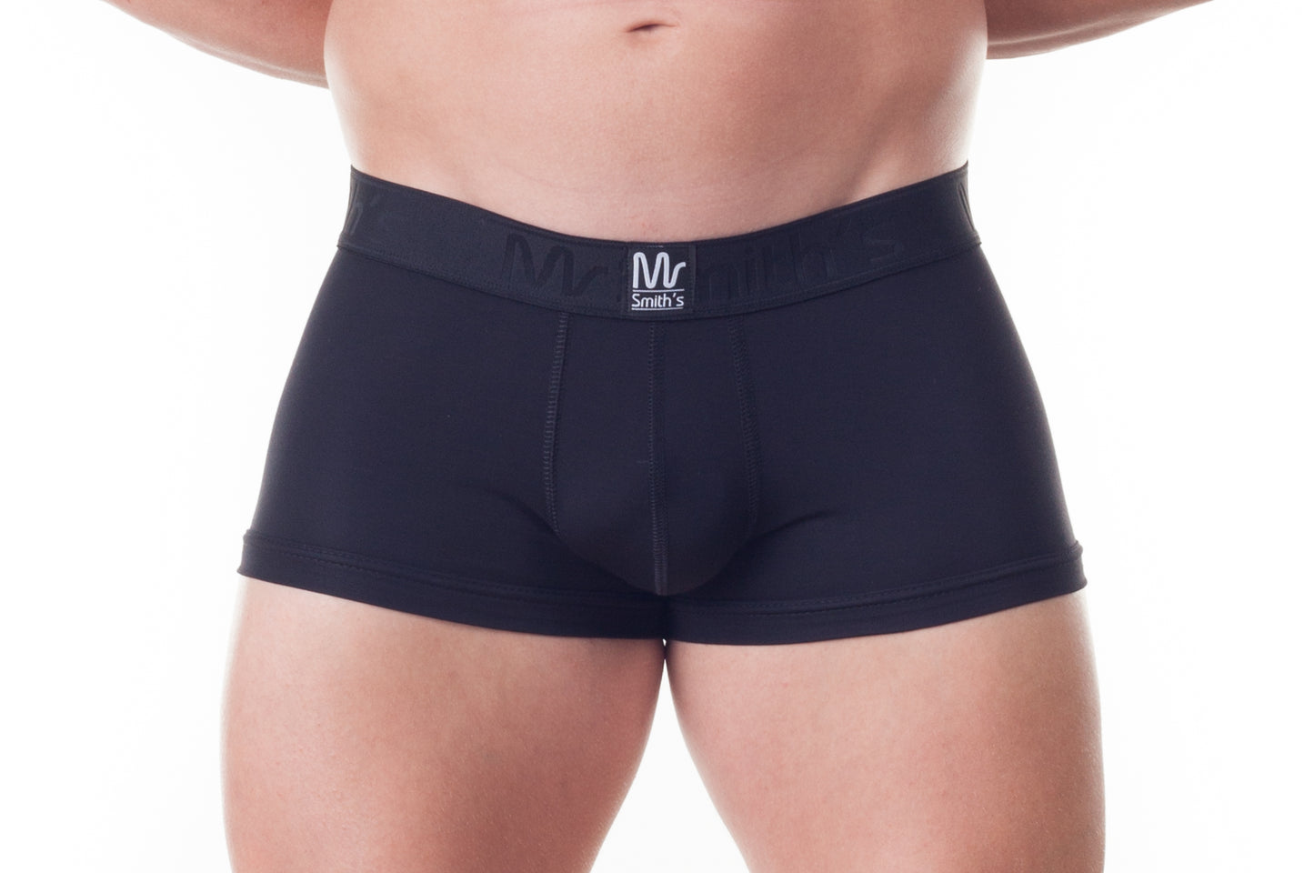 Mr Smith's Men's Underwear Classic Collection Ebony Black Hipster