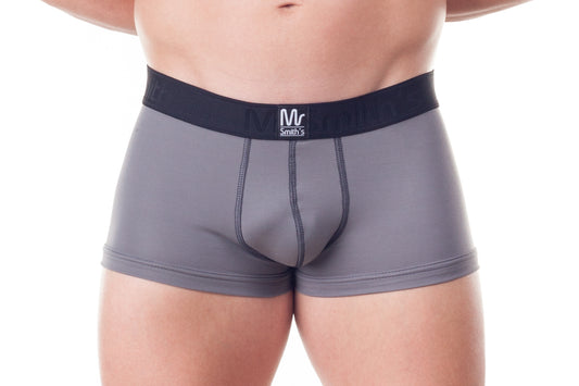 Mr Smith's Men's Underwear Classic Collection Silver Grey Hipster