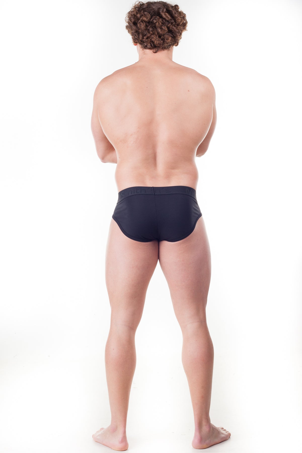 Mr Smith's Men's Underwear Classic Collection Ebony Black Brief