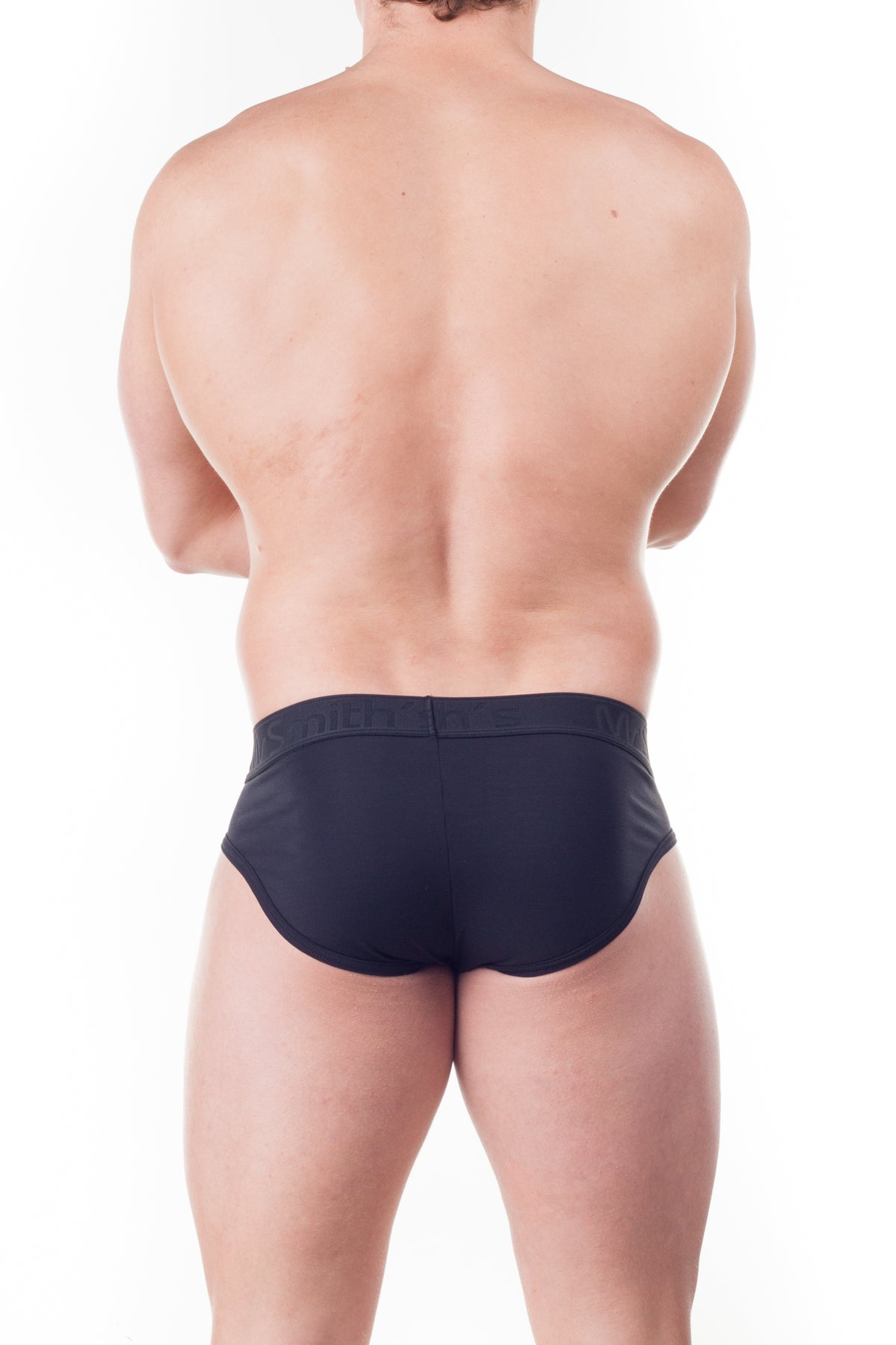Mr Smith's Men's Underwear Classic Collection Ebony Black Brief