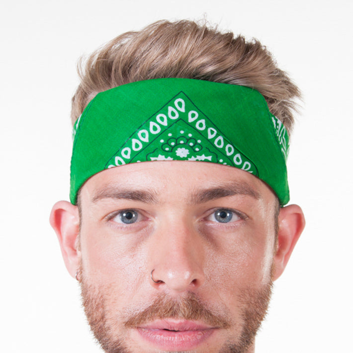 Men's Accessories - Bandana - Green