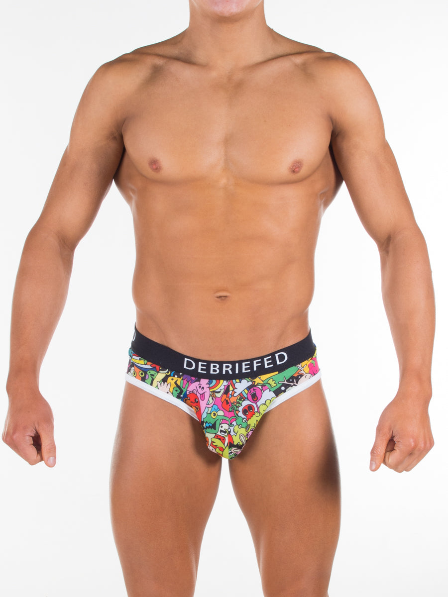 Debriefed Underwear - Cartoon Collection - Monster Brief
