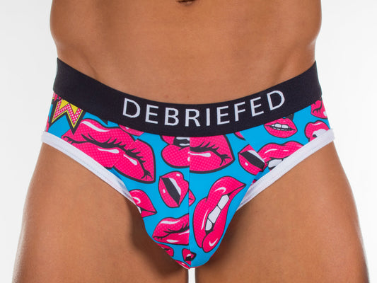 Debriefed Underwear - Cartoon Collection - Hot Lips Brief