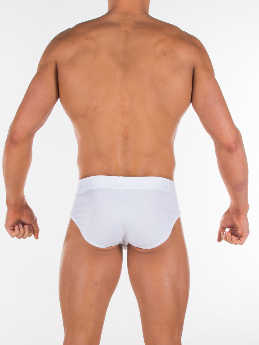 Mr Smith's Men's Underwear - Brief - White