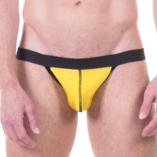 Debriefed Underwear - Bold Spandex - Jockstrap - Yellow - Debriefed Underwear - Men's Underwear