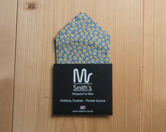 Men's Accessories - Pocket Square - The Blake by Mr Smith's