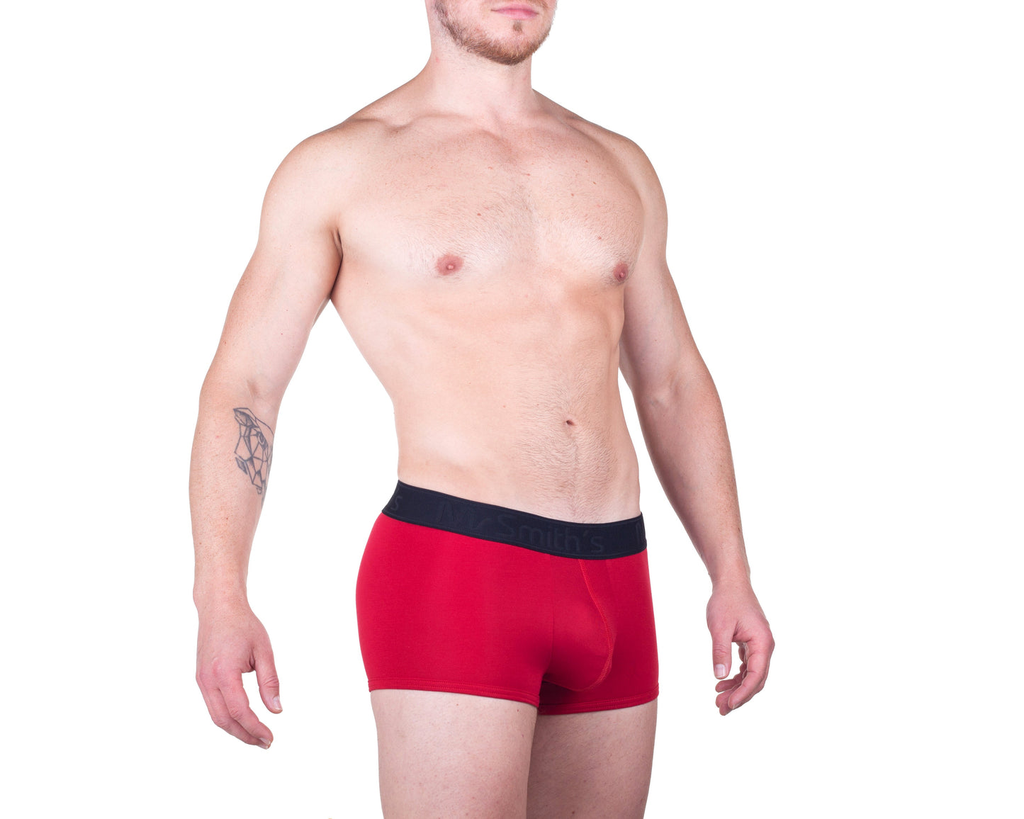 Mr Smith's Men's Underwear - Bamboo Boxer - Scarlet