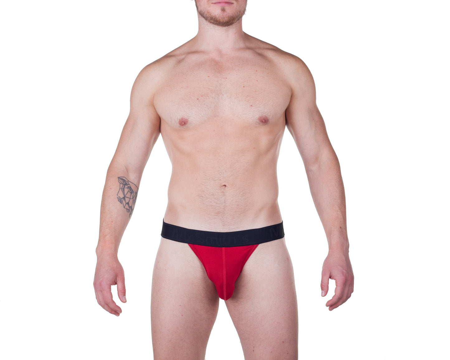 Mr Smith's Men's Underwear - Bamboo Jock - Scarlet