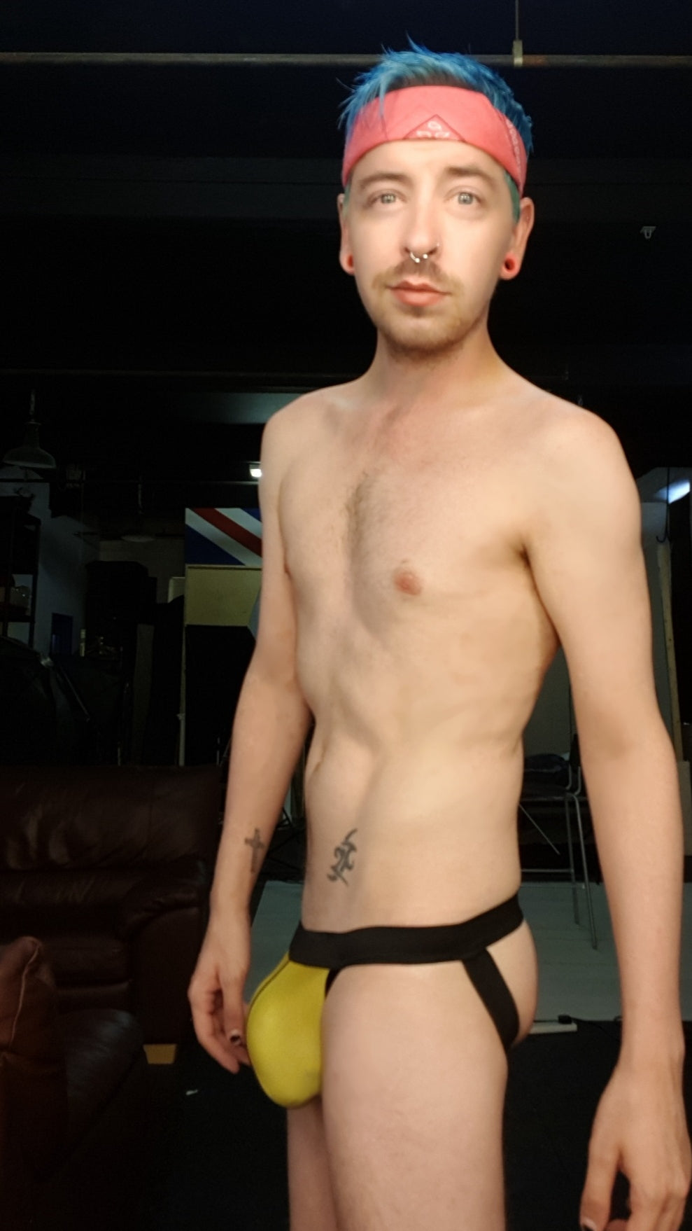 Debriefed Underwear - Bold Spandex - Jockstrap - Yellow - Debriefed Underwear - Men's Underwear 