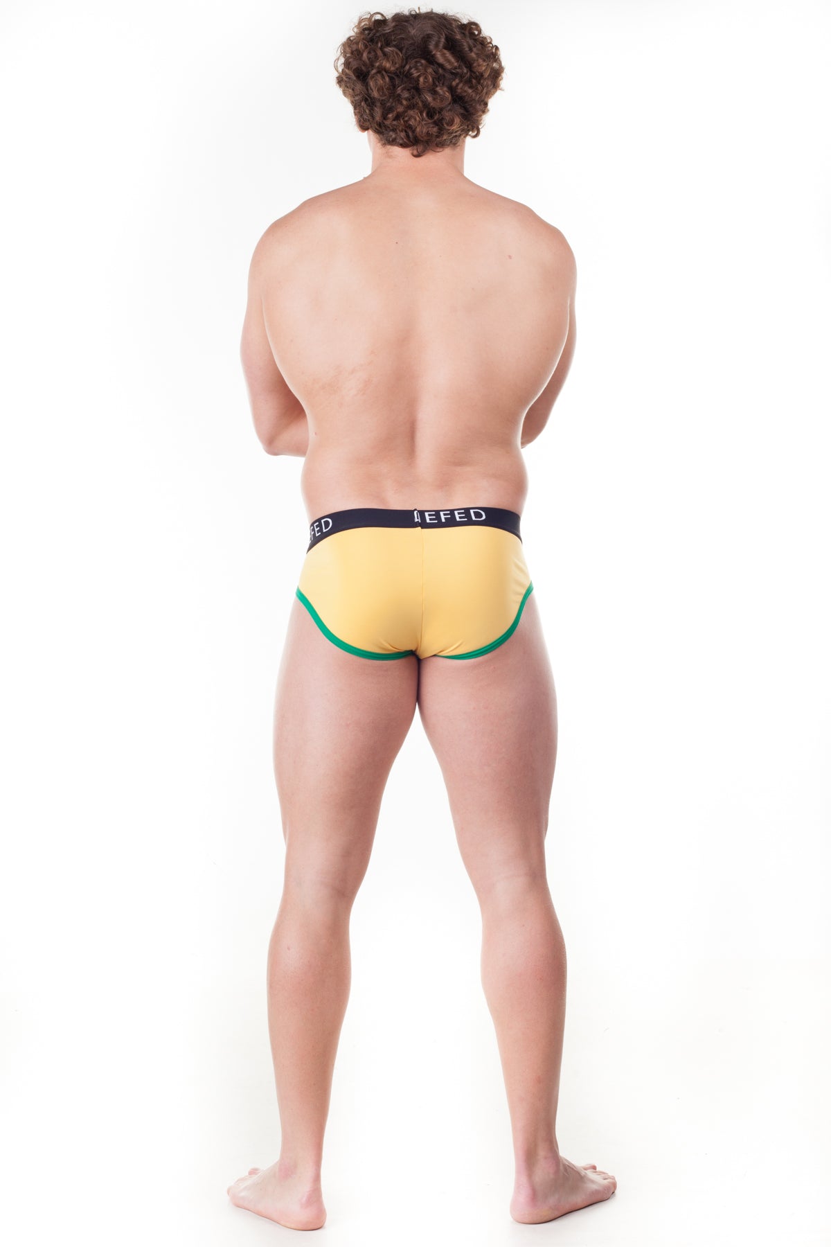 Debriefed Super Power Collection Venom Brief – Yellow with Green Trim