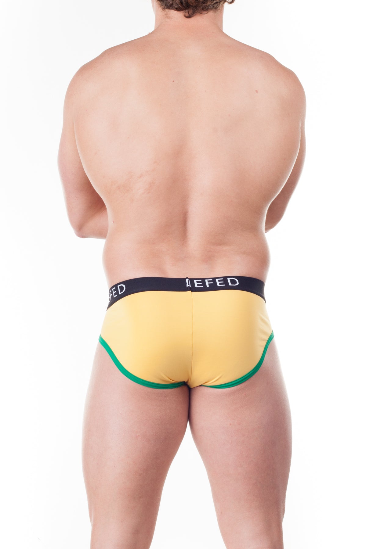Debriefed Super Power Collection Venom Brief – Yellow with Green Trim