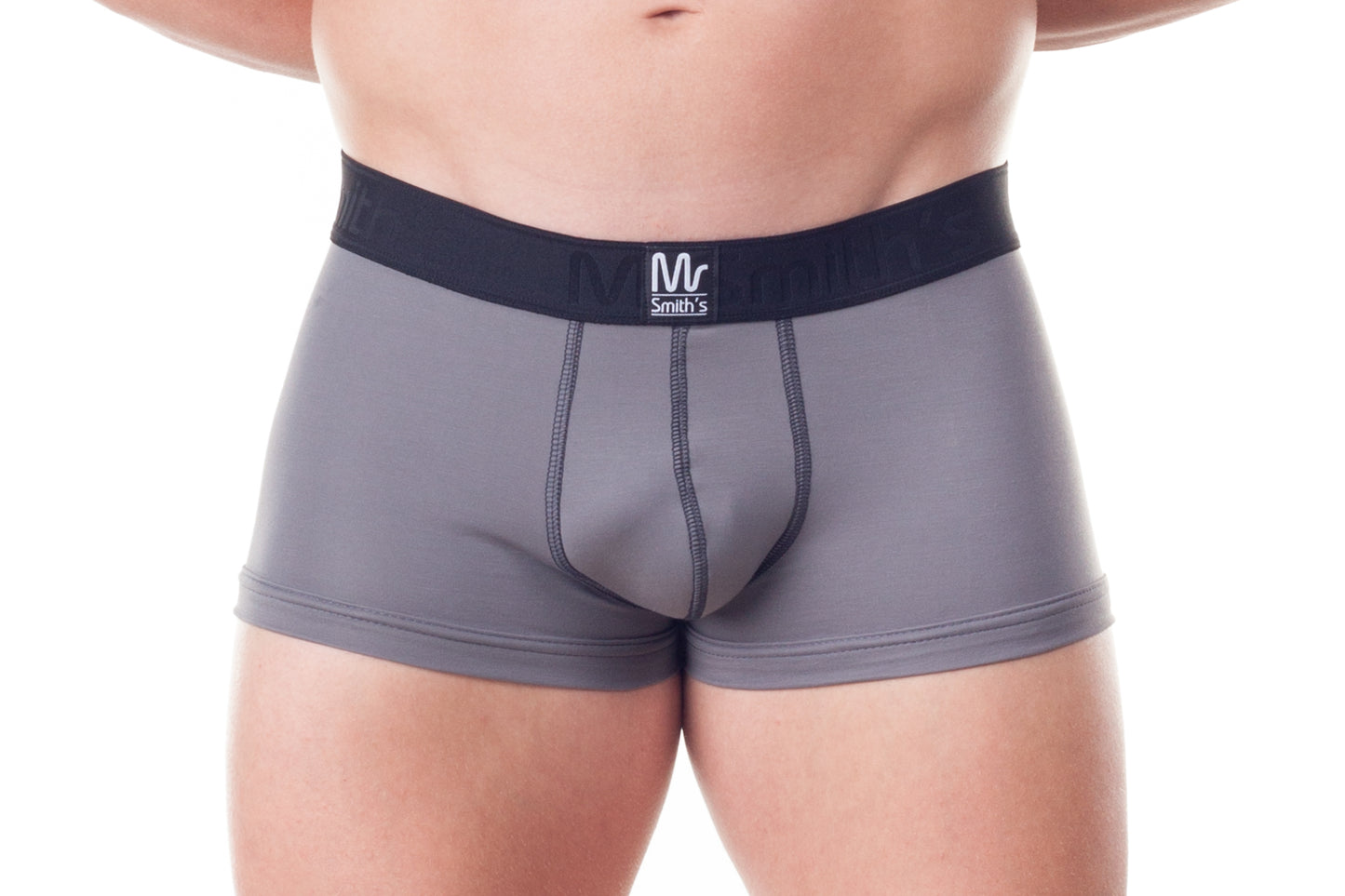 Mr Smith's Men's Underwear Classic Collection Silver Grey Hipster