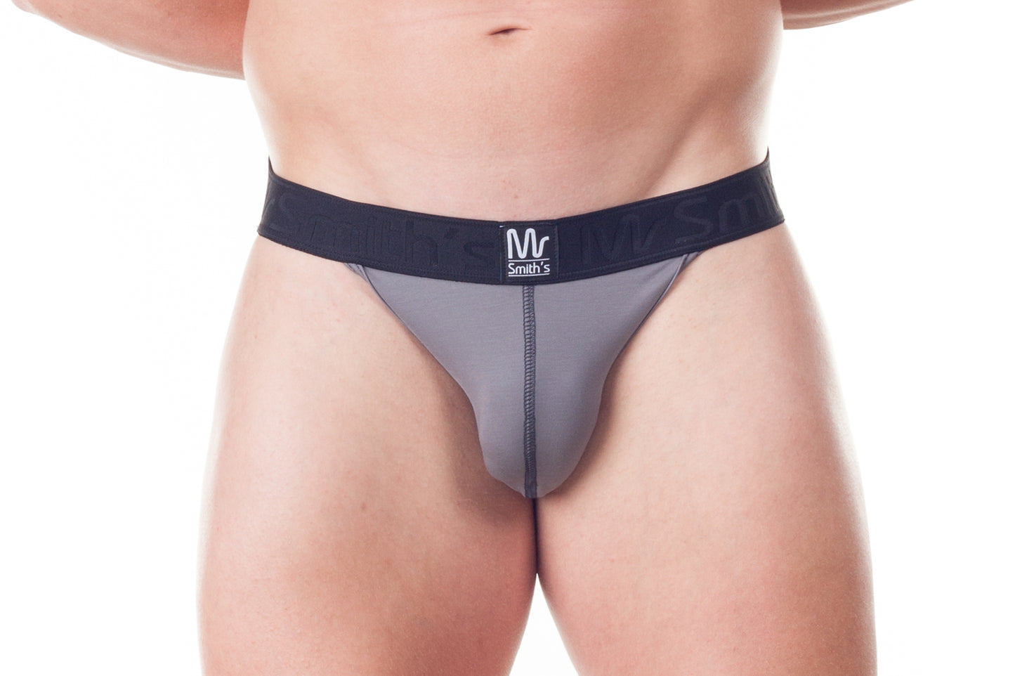 Mr Smith's Men's Underwear Classic Collection Silver Grey Jock