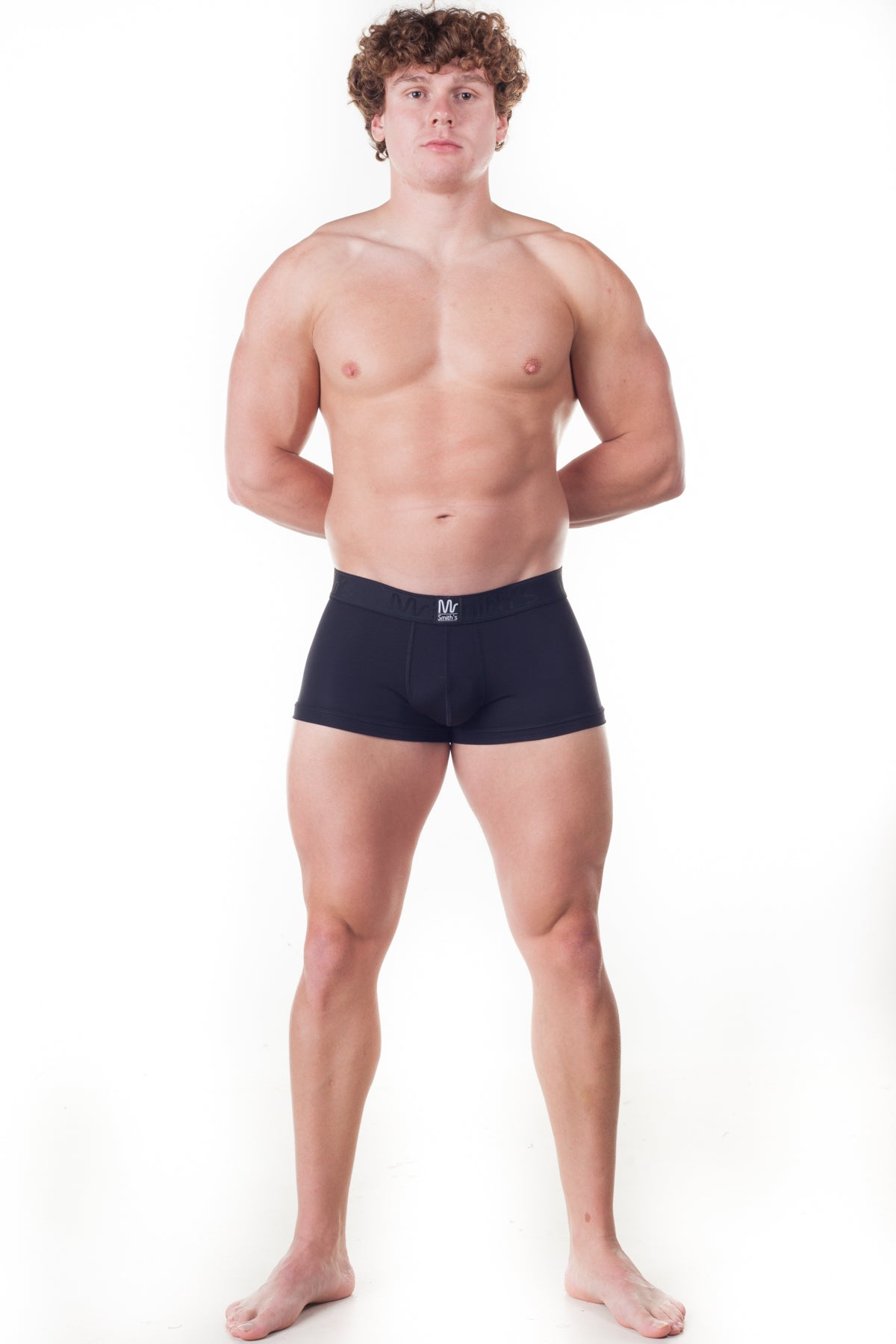 Mr Smith's Men's Underwear Classic Collection Ebony Black Hipster