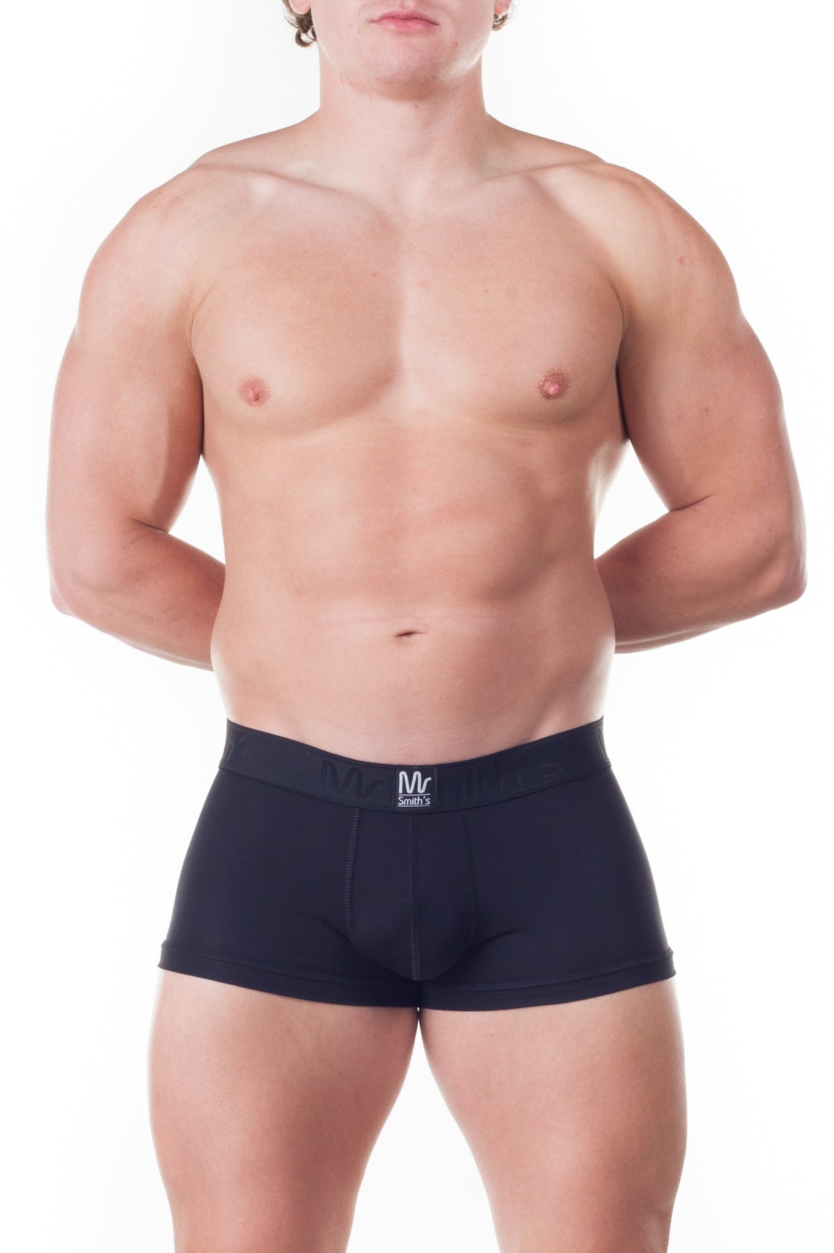 Mr Smith's Men's Underwear Classic Collection Ebony Black Hipster