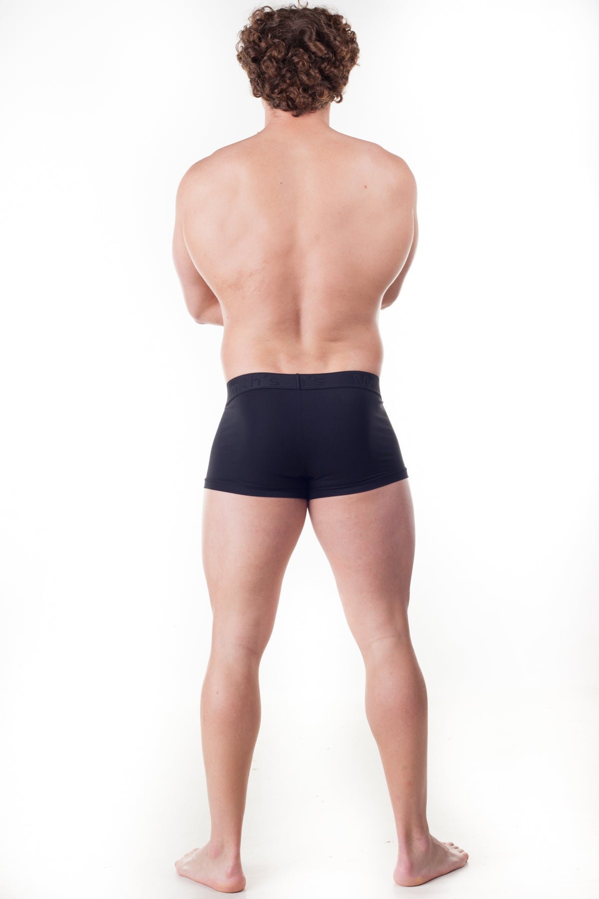 Mr Smith's Men's Underwear Classic Collection Ebony Black Hipster