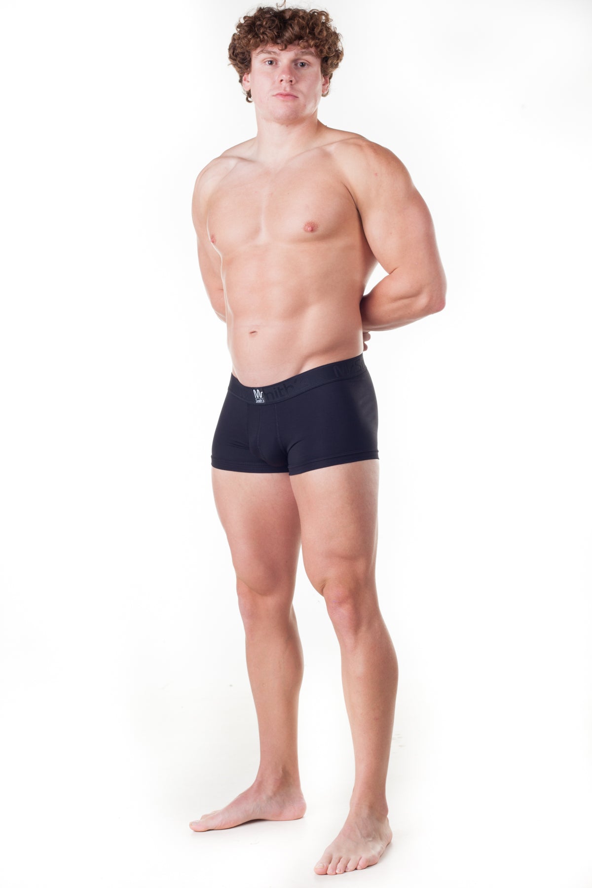 Mr Smith's Men's Underwear Classic Collection Ebony Black Hipster