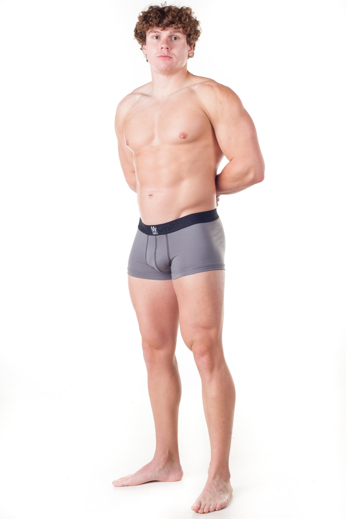 Mr Smith's Men's Underwear Classic Collection Silver Grey Hipster