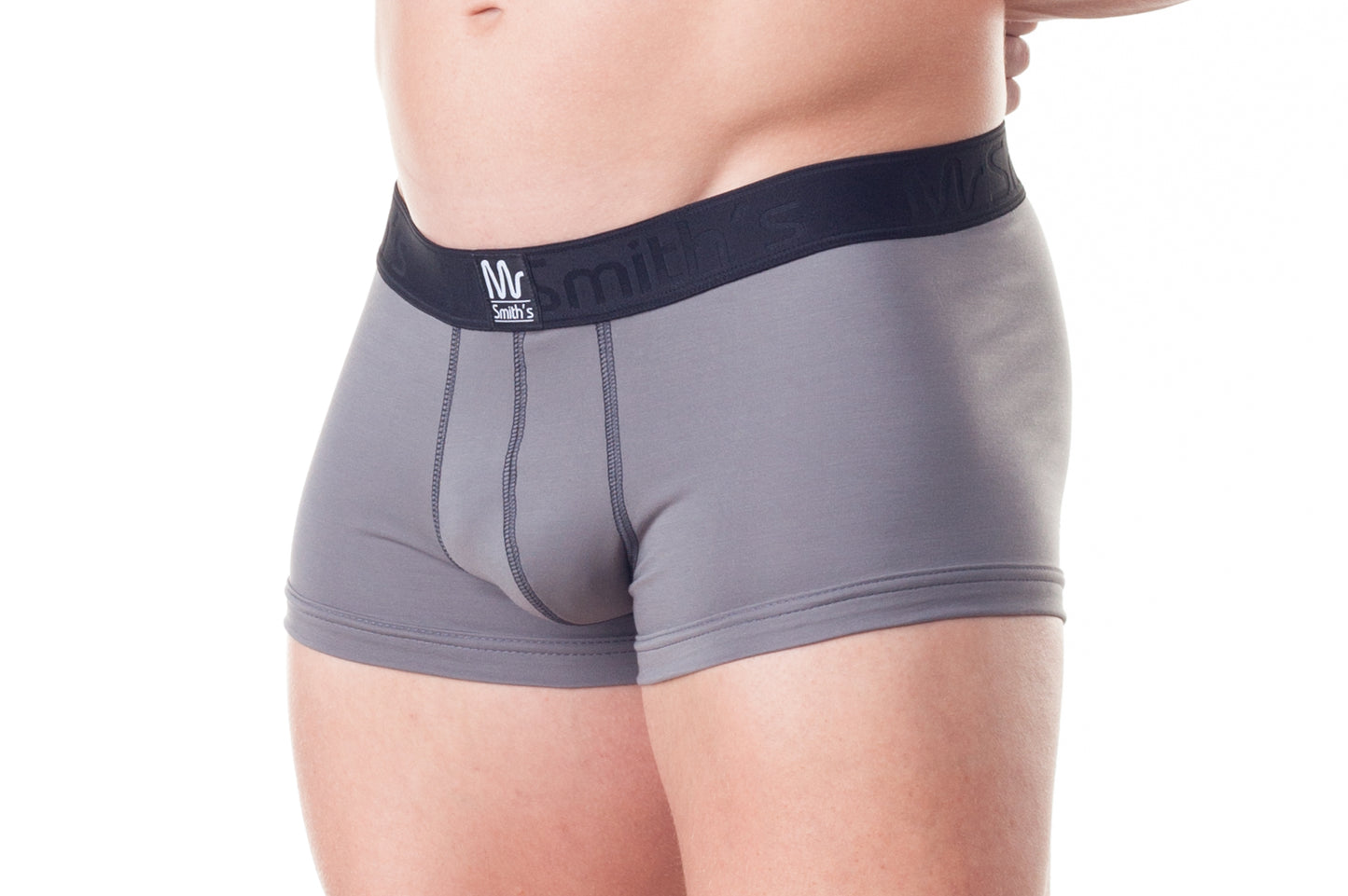 Mr Smith's Men's Underwear Classic Collection Silver Grey Hipster