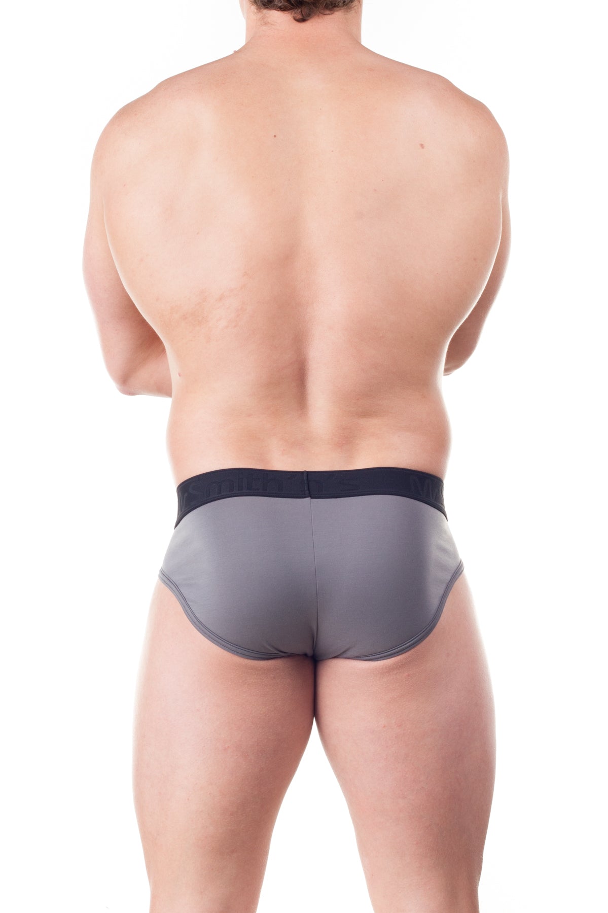 Mr Smith's Men's Underwear Classic Collection Silver Grey Brief