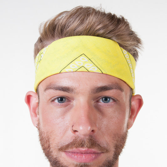 Men's Accessories - Bandana - Yellow