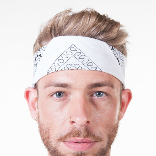 Men's Accessories - Bandana - White