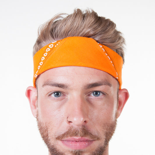 Men's Accessories - Bandana - Orange