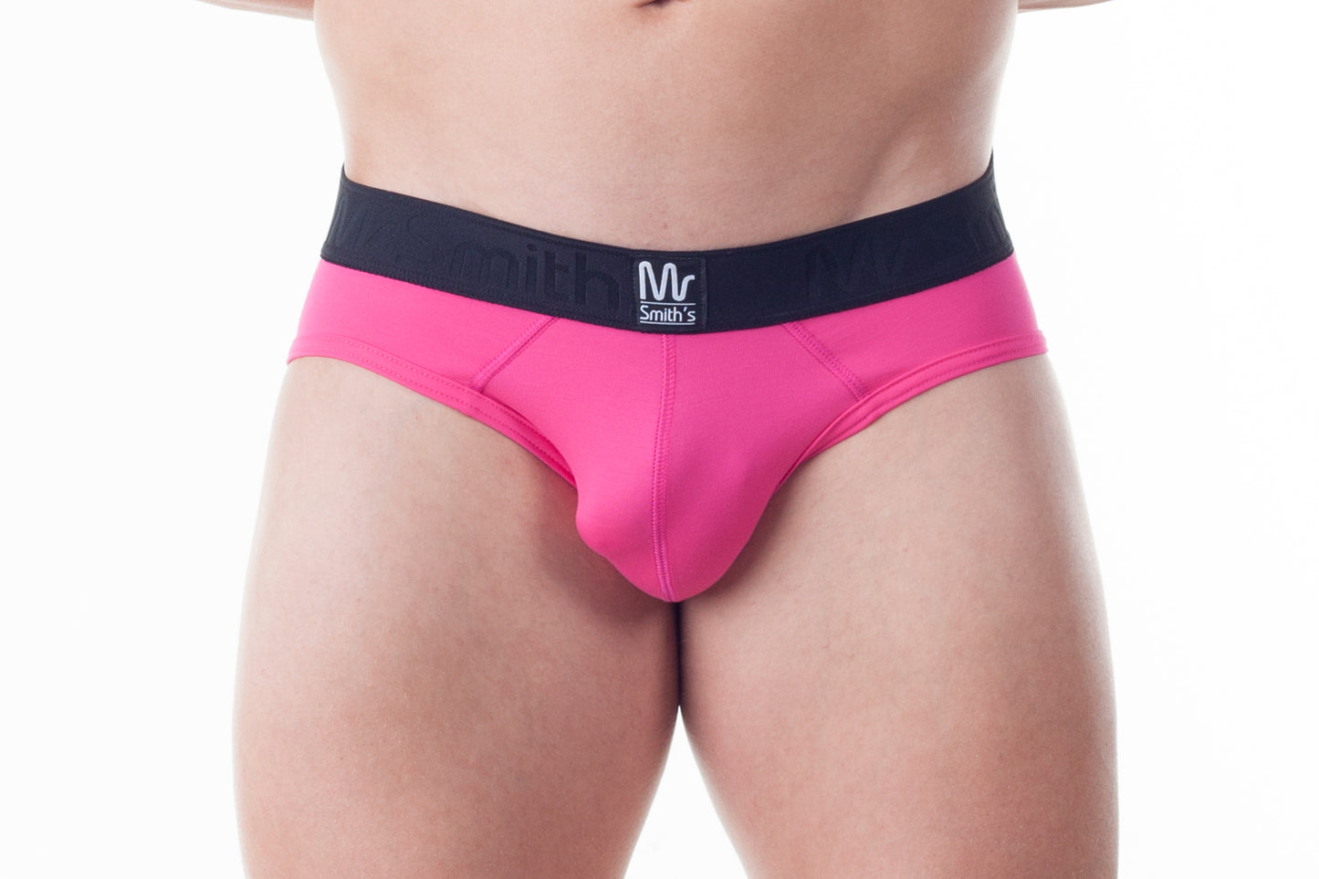 Mr Smith's Men's Underwear Classic Collection Fuchsia Pink  Brief