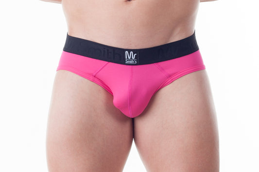 Mr Smith's Men's Underwear Classic Collection Fuchsia Pink  Brief