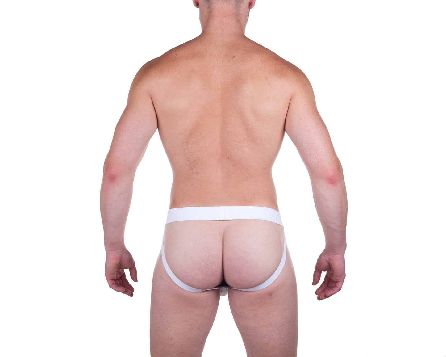 Mr Smith's Men's Underwear - Bamboo Jock - White