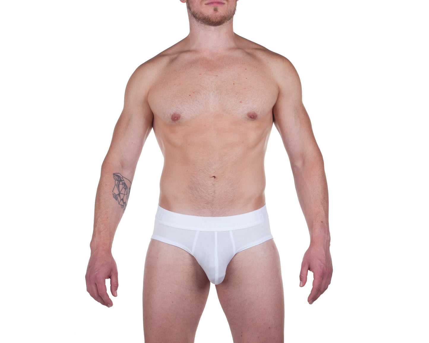 Mr Smith's Men's Underwear - Bamboo Brief - White
