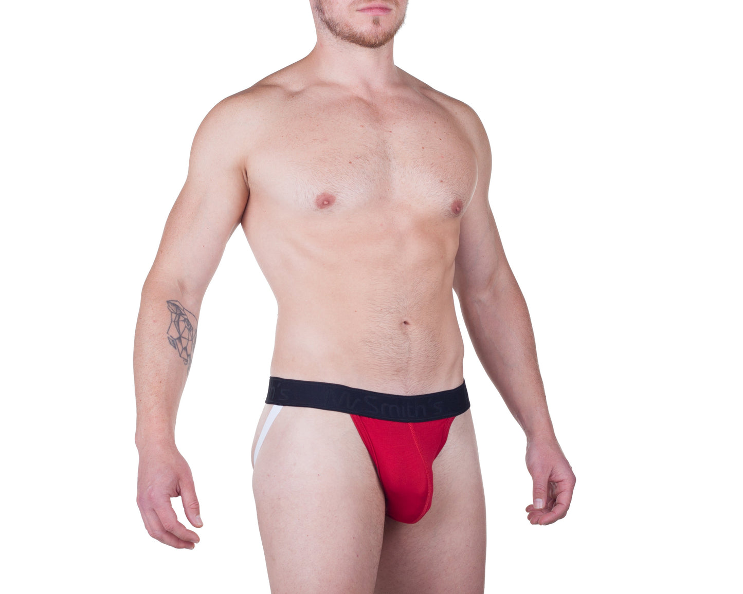 Mr Smith's Men's Underwear - Bamboo Jock - Scarlet