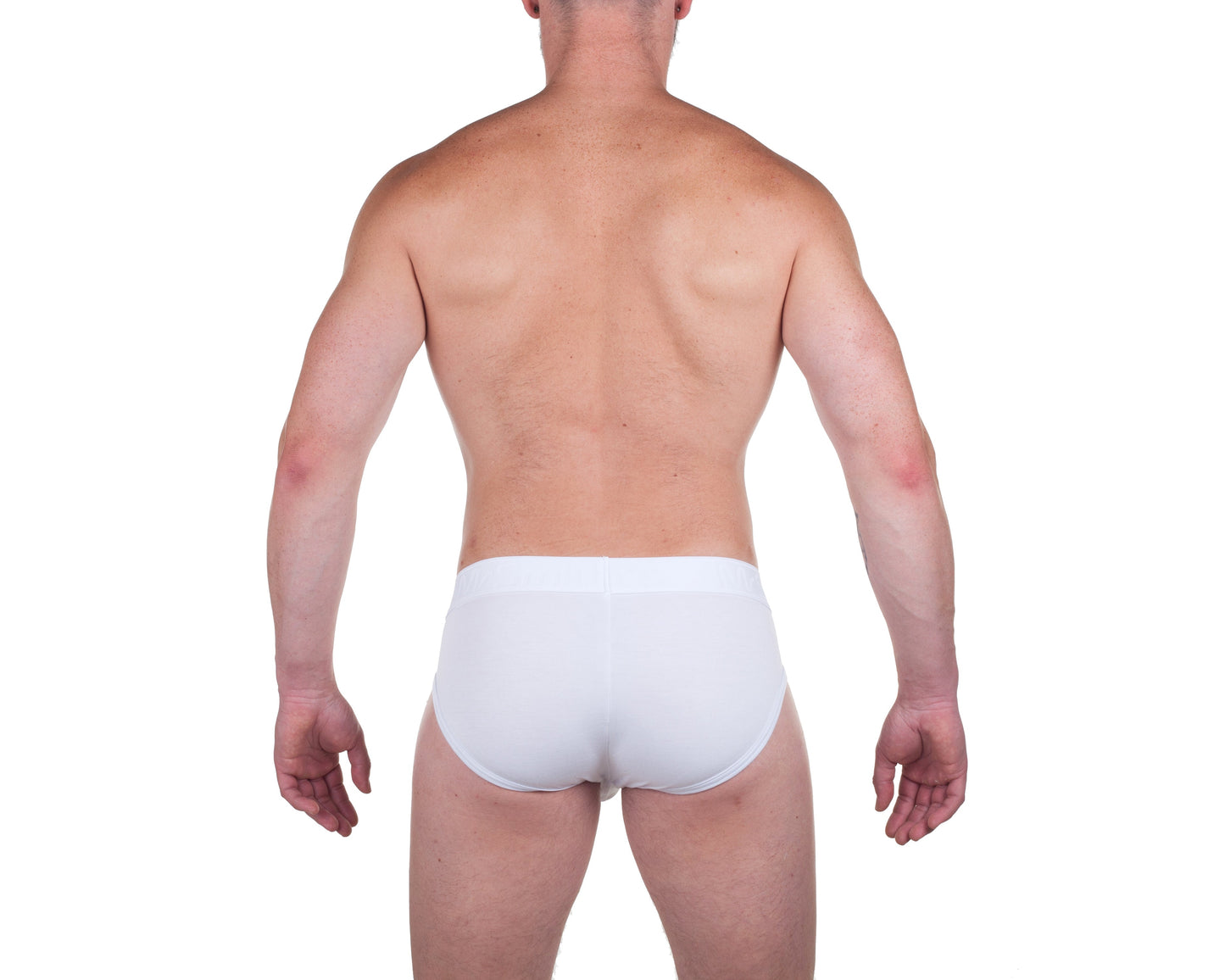 Mr Smith's Men's Underwear - Bamboo Brief - White