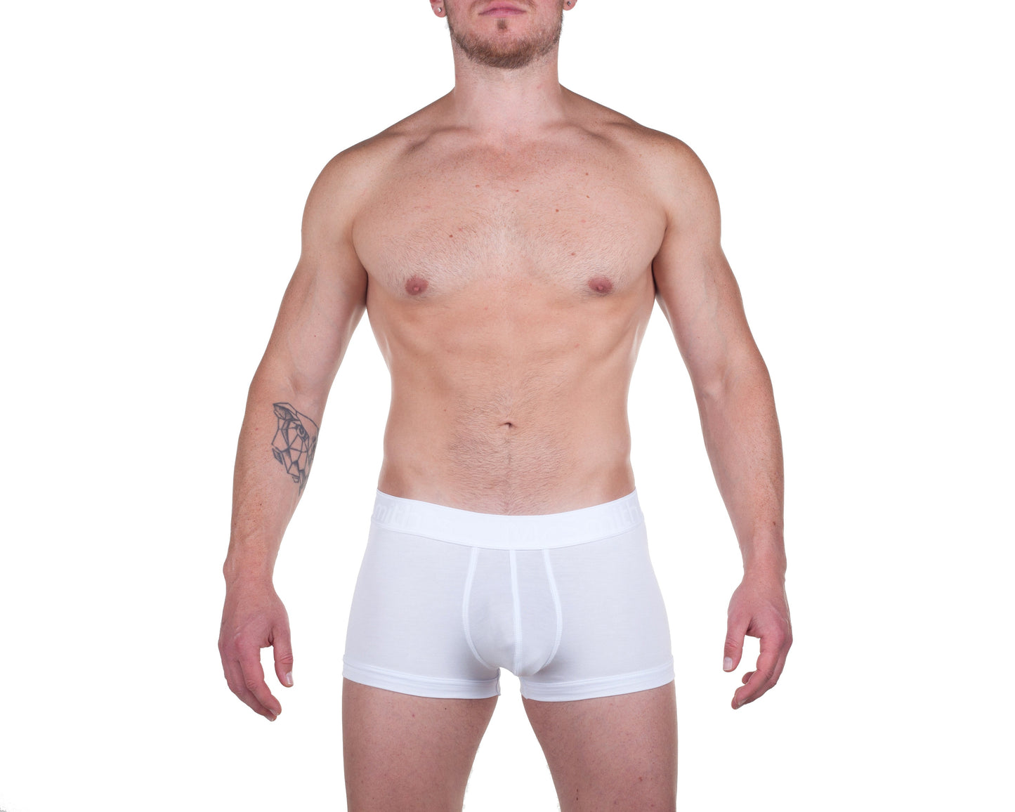 Mr Smith's Men's Underwear - Bamboo Boxer - White